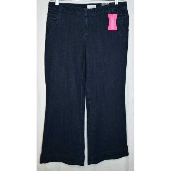 Venezia Lane Bryant Secret Slimmer Denim Trouser Jeans Size 16 - Picture 1 of 9